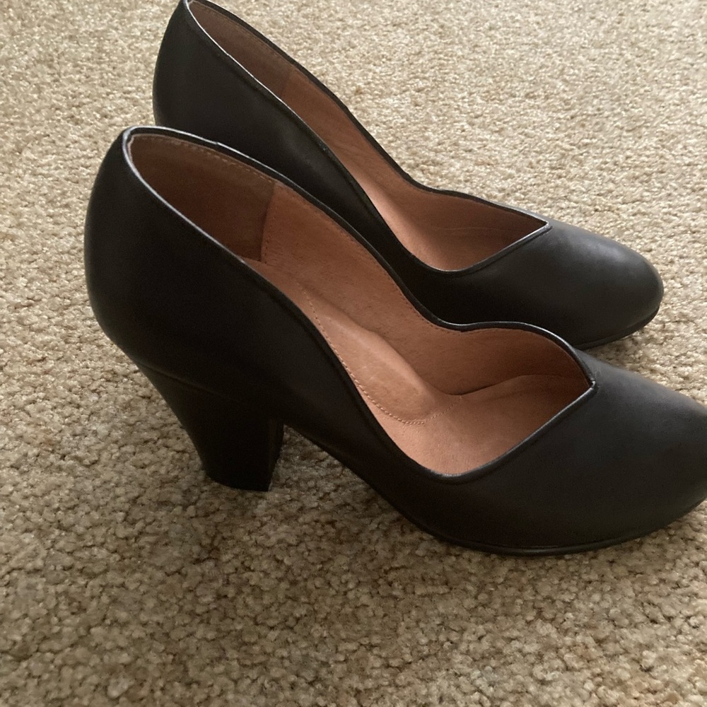 ROYAL VINTAGE/American Duchess “Marilyn” Heel Elegant Black Women's Heels